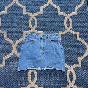 Supper cute Forever 21 mini denim skirt